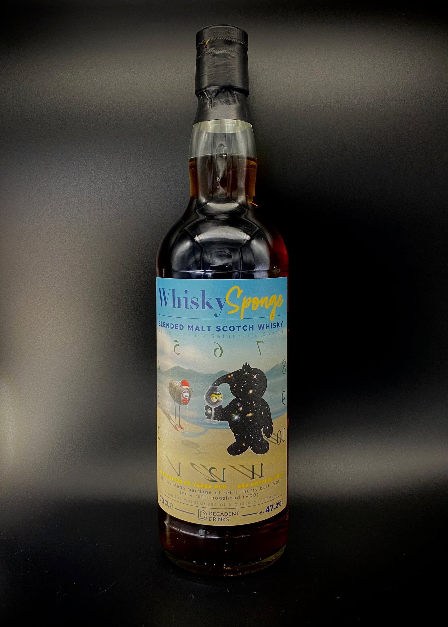 Horny Pony Saturnalia 20 year old Blended Malt - the Whisky Sponge 47.2% - 30ml