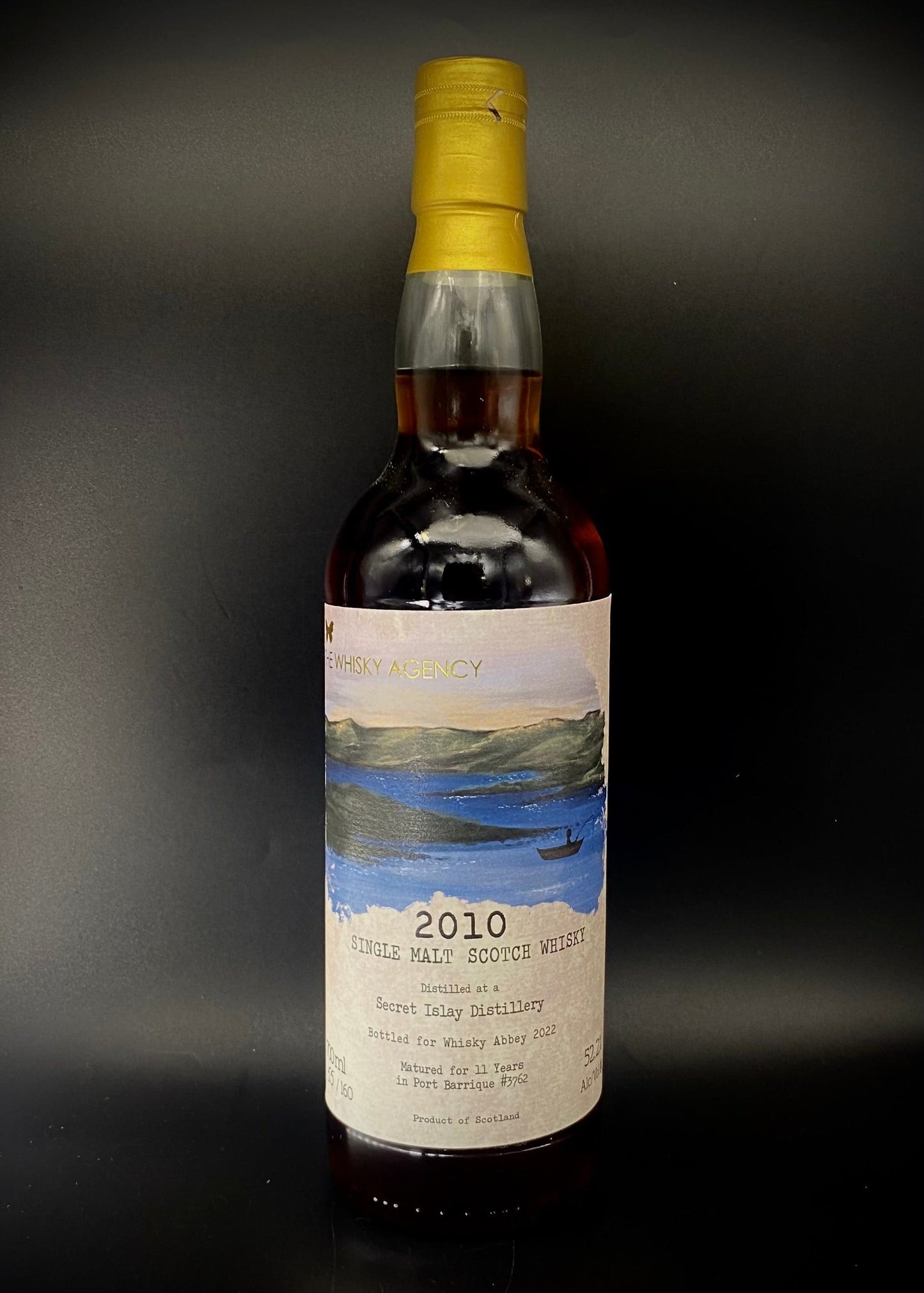 Horny Pony Secret Islay 2010 - Port Barrique #3762 Whisky Abbey 2022 52.2%abv 30ml