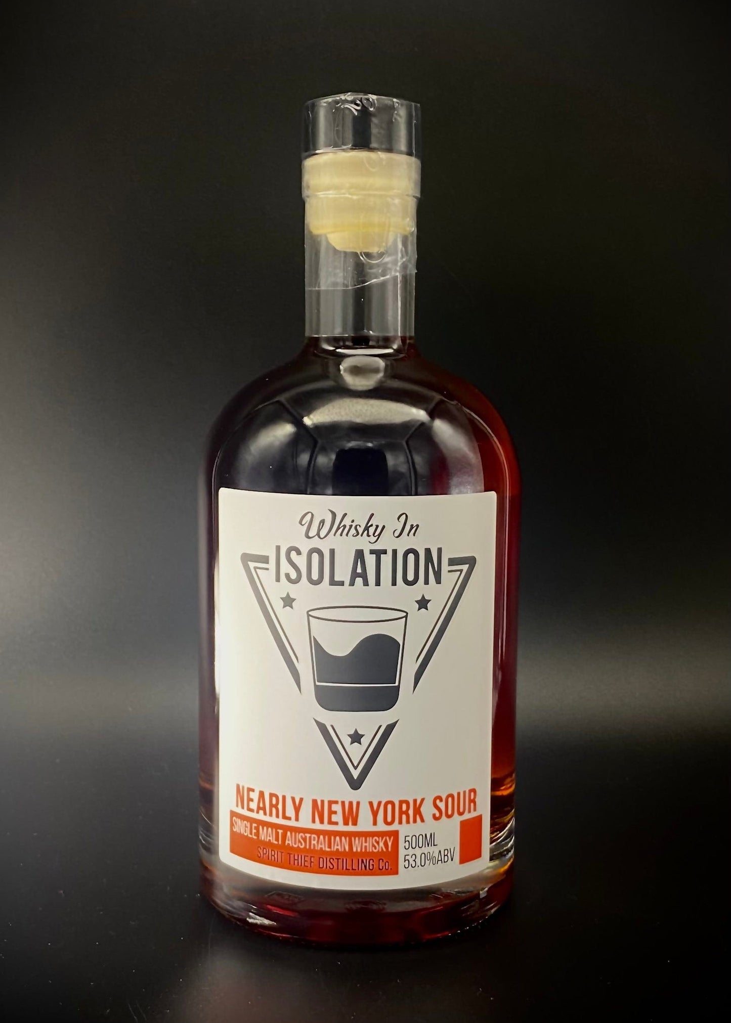 Horny Pony Whisky in Isolation - Spirit Thief Distillation Co. - 'Nearly New York Sour' - 53% - 30ml
