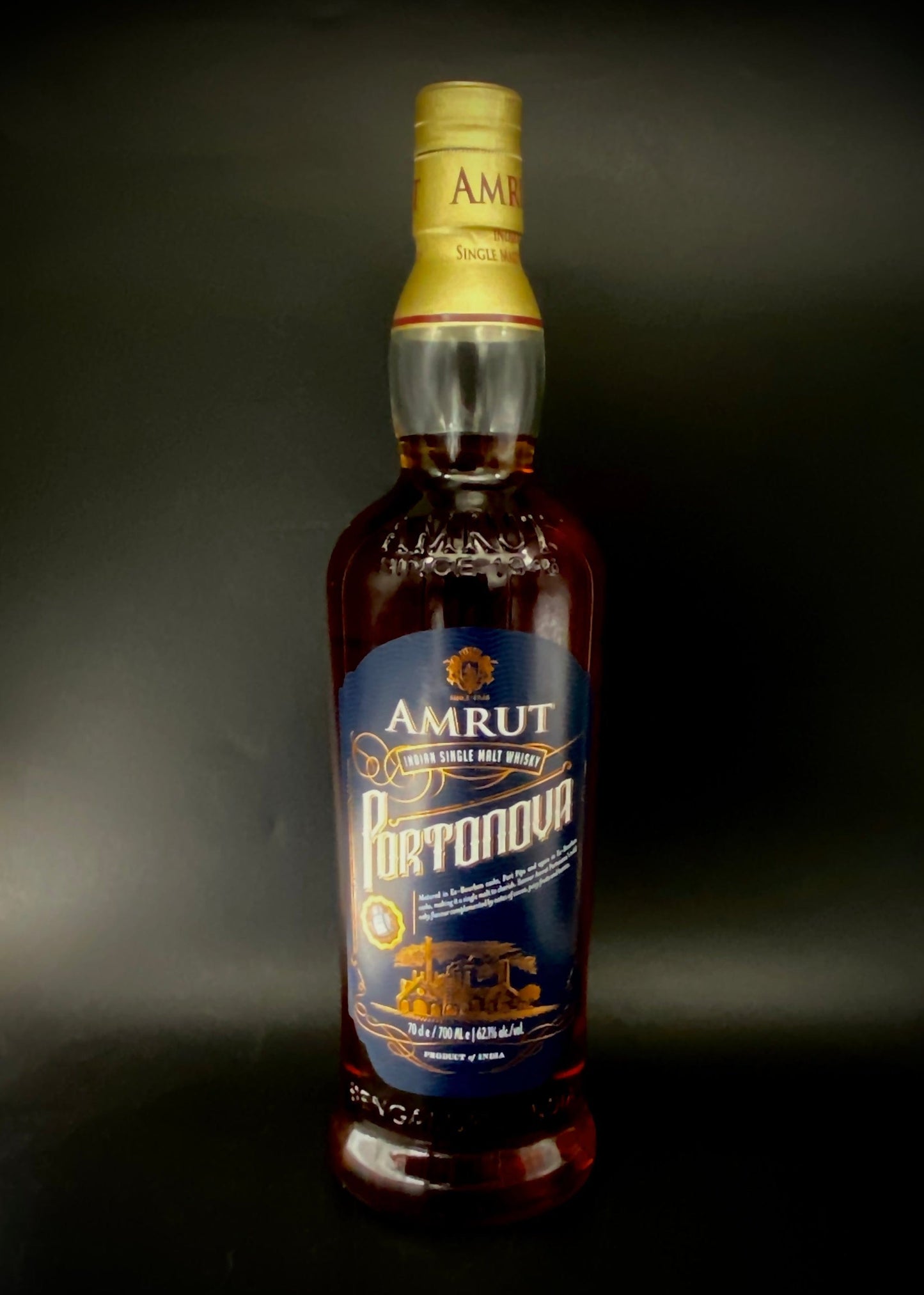 Horny Pony  Amrut Portonova Indian Single Malt 62.1% 30ml