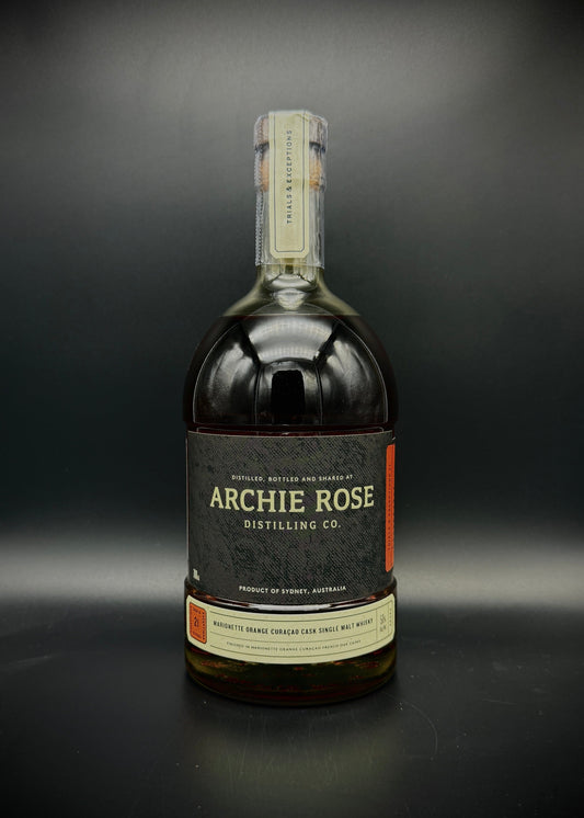 Horny Pony  Archie Rose Marionette Orange Curaçao Cask Single Malt Whisky 50%ABV 30ml