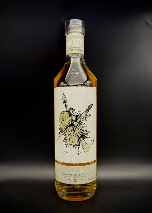 Horny Pony  Ardmore 12y/o Seyton, Macbeth Household  52.5%ABV 30ml