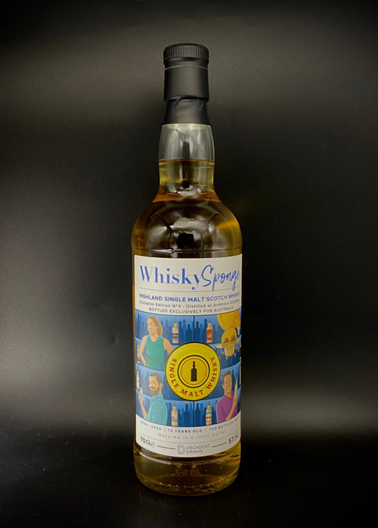 Horny Pony  Ardmore 13y/o The Whisky Sponge - Australian Whisky Icons - Whisky and Alement 57.1%ABV 30ml
