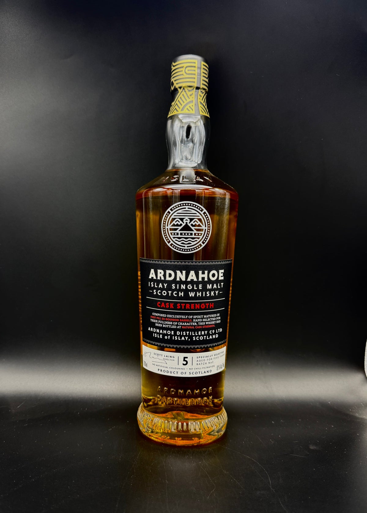 Horny Pony  Ardnahoe 5y/o Cask Strength Batch #2 61%ABV 30ml