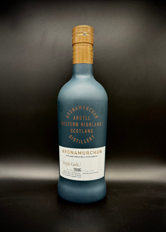 Horny Pony  Ardnamurchan 9y/o 2016 Unpeated 1st Fill Spanish Oak Oloroso Sherry Cask#456 Australian Exclusive Single Cask 58.5%ABV 30ml