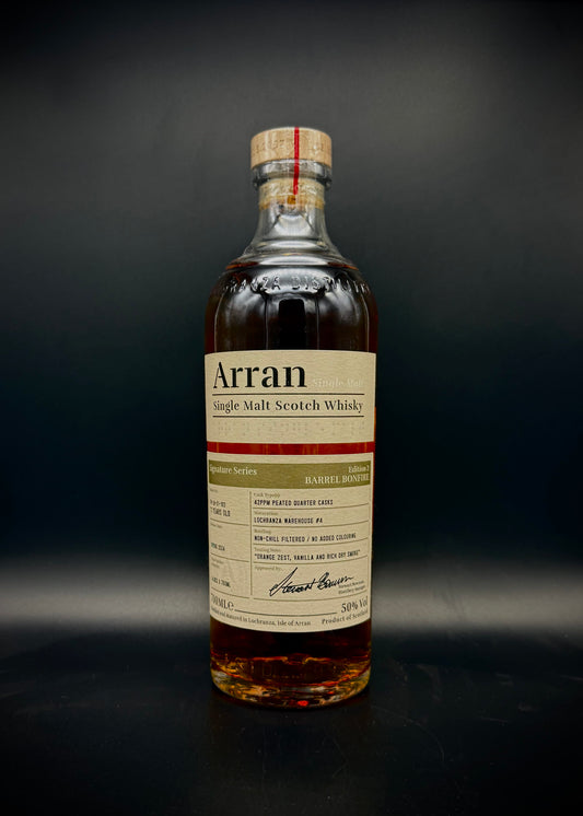 Horny Pony  Arran Signature Series Vol. 2 'Barrel Bonfire' 50%ABV 30ml