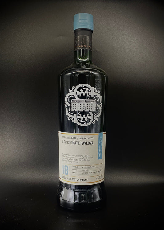 Horny Pony  Auchentoshan 18y/o SMWS 5.98 'A Passionate Pavlova' 58.2%ABV 30ml