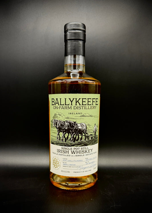 Horny Pony  Ballykeefe Single Pot Still Irish Whiskey 46%ABV 30ml