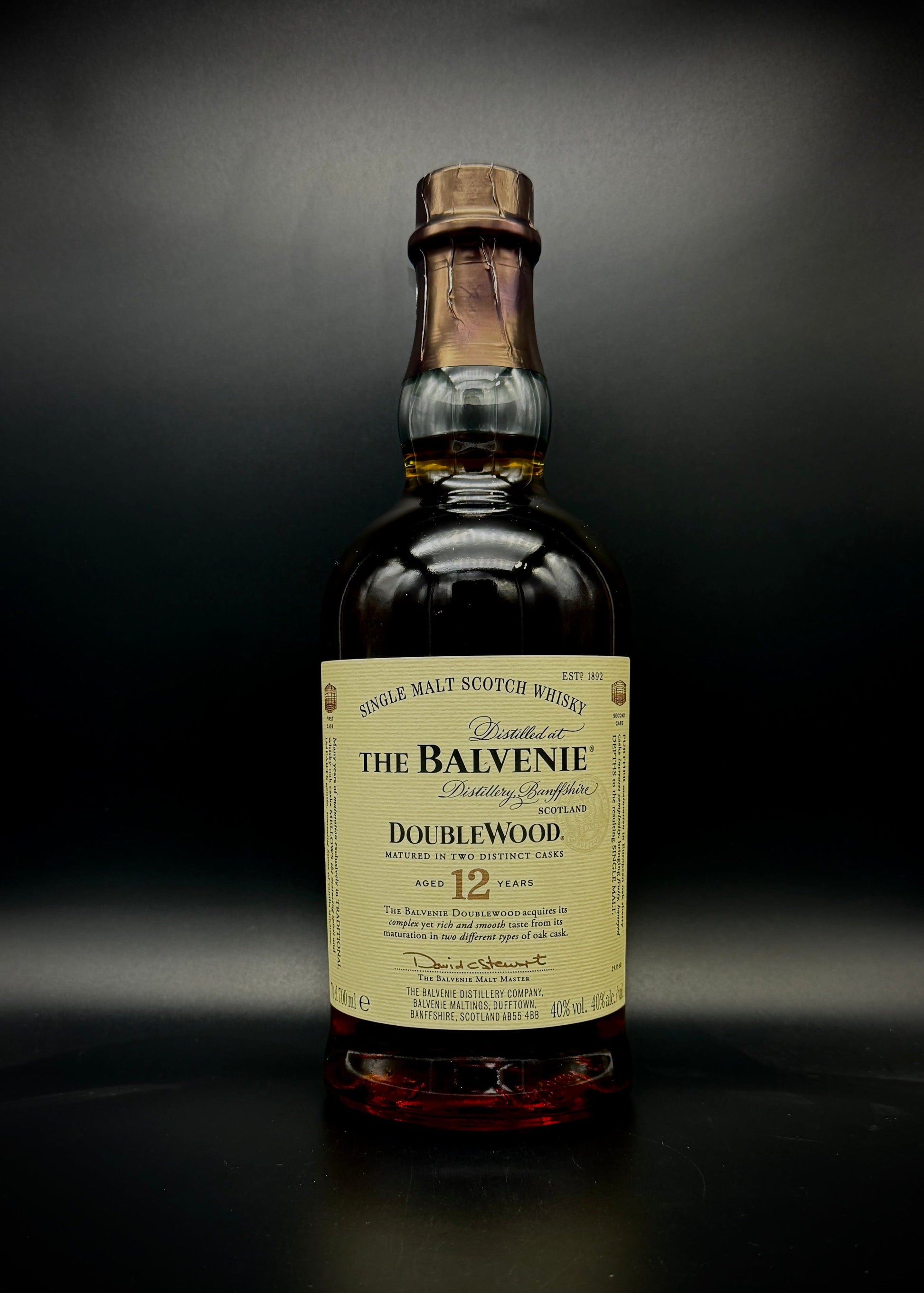 Horny Pony  Balvenie 12y/o 'DoubleWood' 40%ABV 30ml