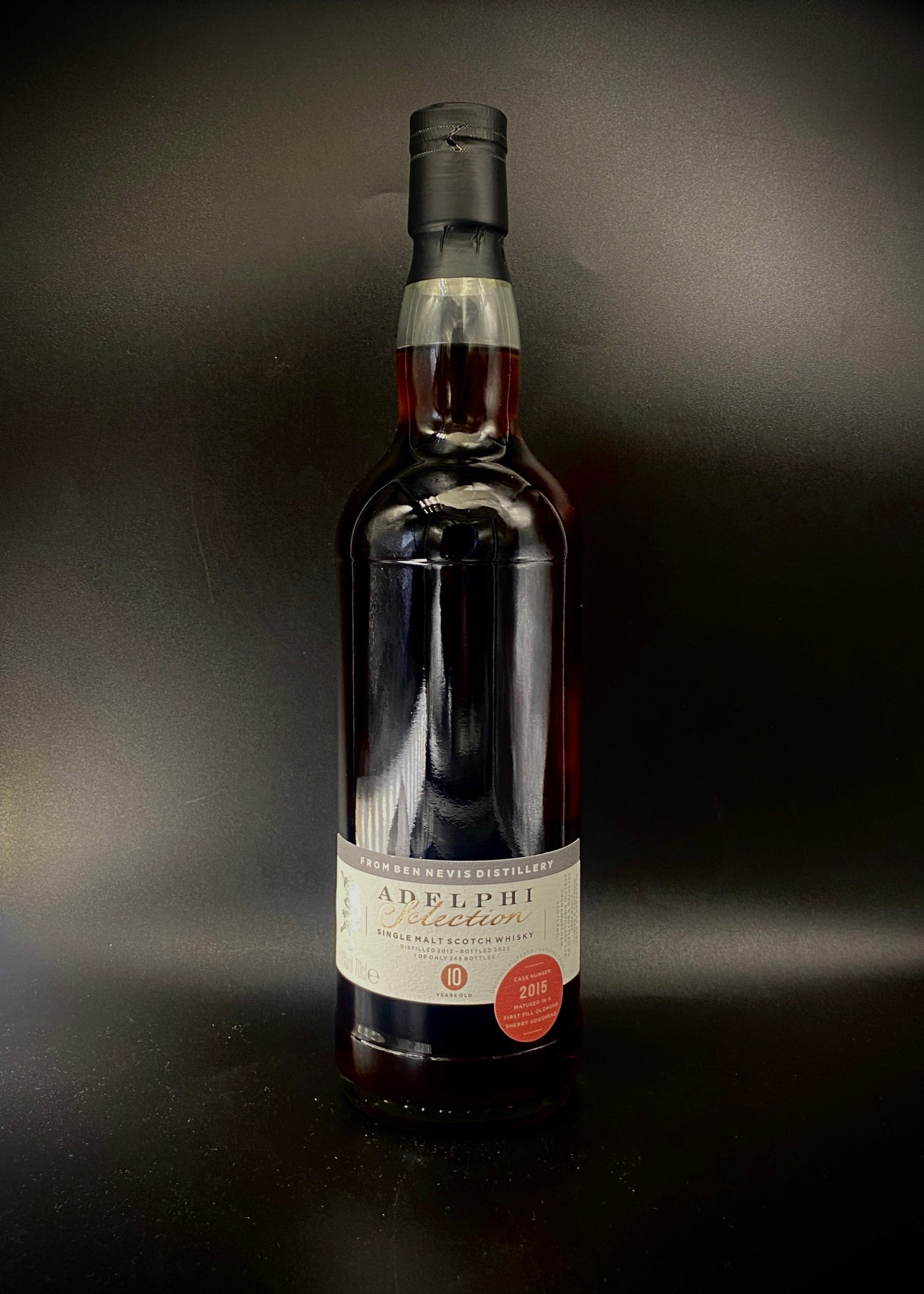 Horny Pony  Ben Nevis 10y/o 2012 30th Anniversary Adelphi 58.6%ABV 30ml