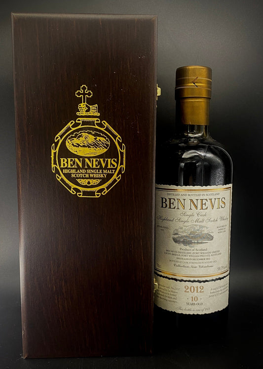 Horny Pony  Ben Nevis 10y/o 2012 American Wine Cask#2137 LMDW New Vibrations 59.3%abv 30ml