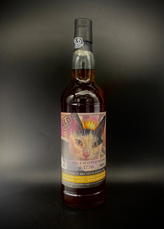 Horny Pony  Ben Nevis 17y/o 2004 Cat Label Svenska Eldvatten 50%abv 30ml