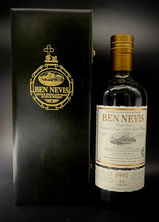 Horny Pony  Ben Nevis 22y/o 1997 Fino Sherry Cask 199 for Alambic Classique 55.7%ABV 30ml