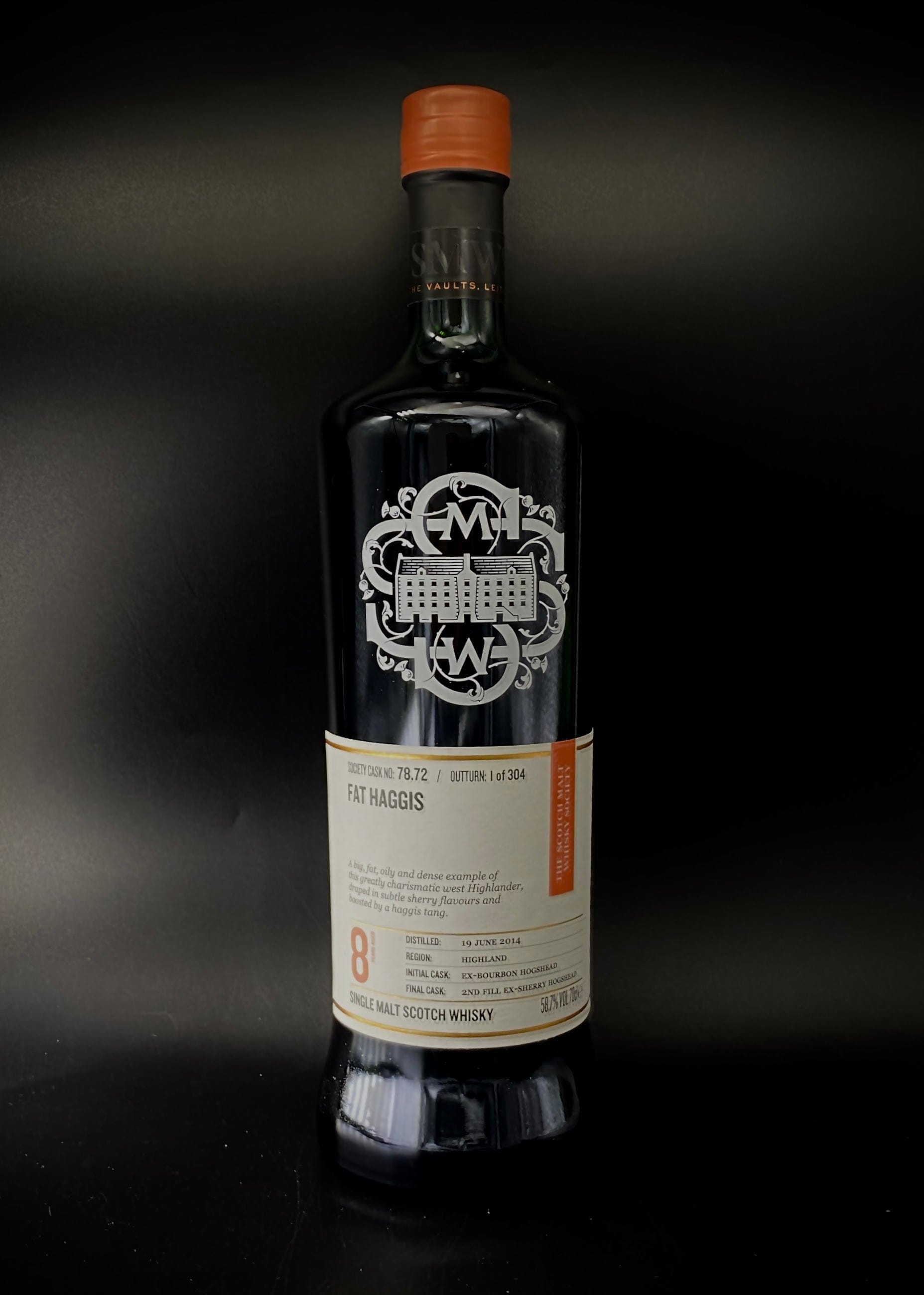 Horny Pony  Ben Nevis 8y/o SMWS 78.72 "Fat Haggis" 58.7%ABV 30ml