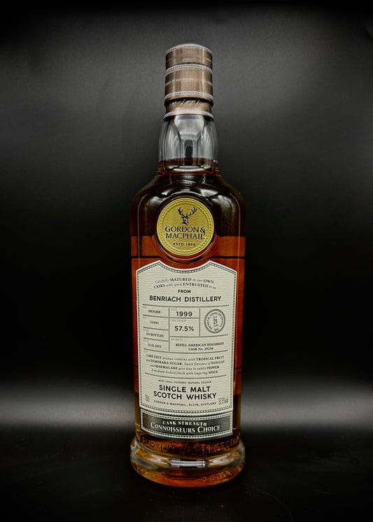 Horny Pony  Benriach 21y/o 1999 Cask#29256 Gordon & MacPhail 57.5%ABV 30ml