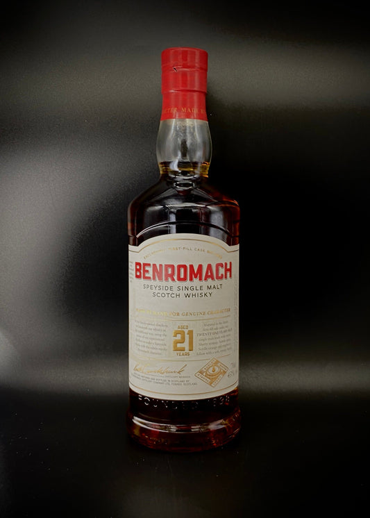Horny Pony  Benromach 21y/o 43%abv 30ml