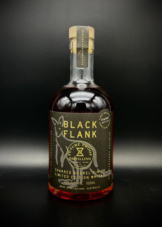 Horny Pony  Black Flank Charred Barrel Finish Future Proof Distilling 42%ABV 30ml