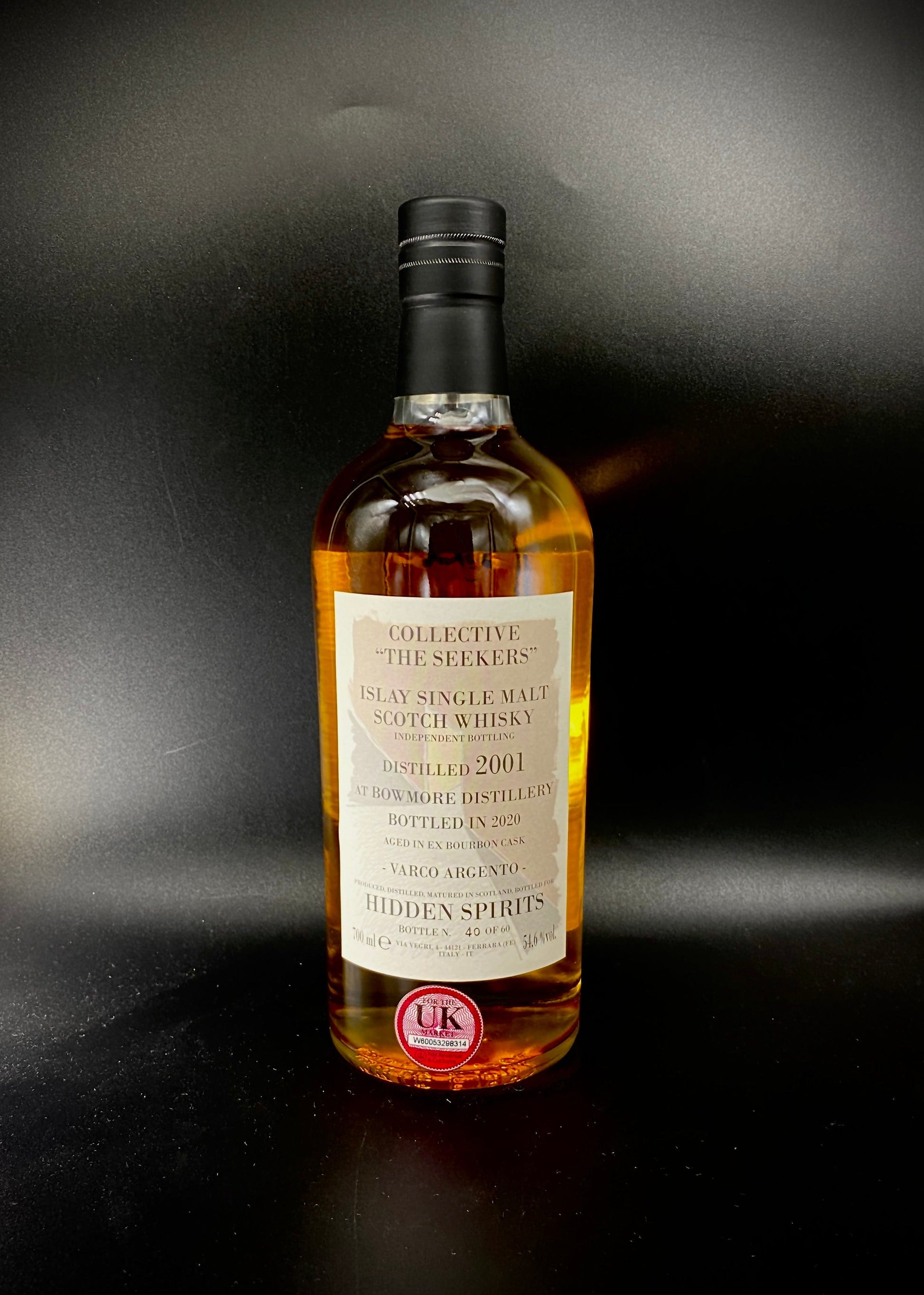 Horny Pony  Bowmore 19y/o 2001 "The Seekers" Hidden Spirits 54.6%ABV 15ml / 30ml