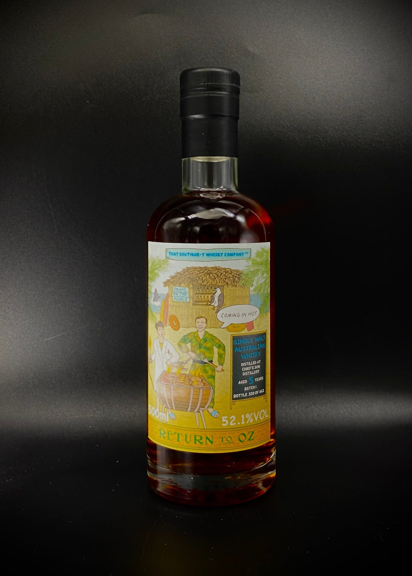Horny Pony  Chief’s Son 5y/o Batch 1 Return to Oz 2023 Series That Boutique-y Whisky Co. 52.1%ABV 30ml