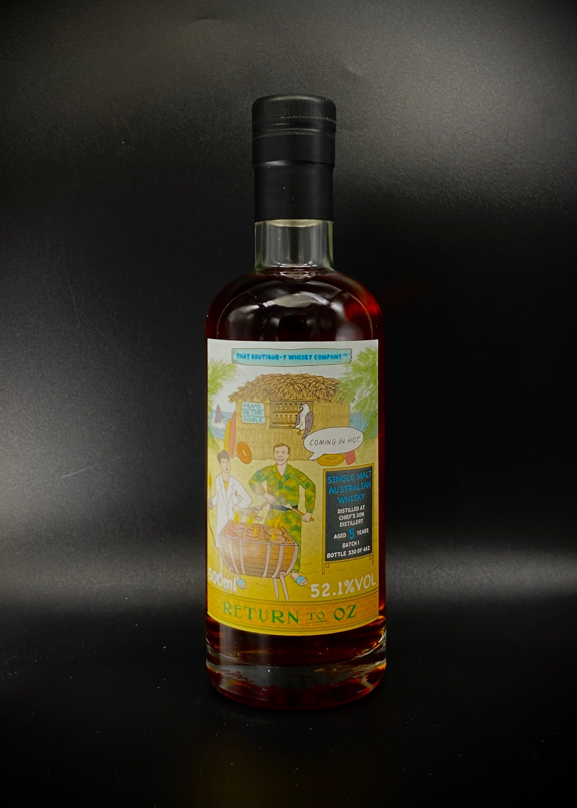 Horny Pony  Chief’s Son 5y/o Batch 1 Return to Oz 2023 Series That Boutique-y Whisky Co. 52.1%ABV 30ml