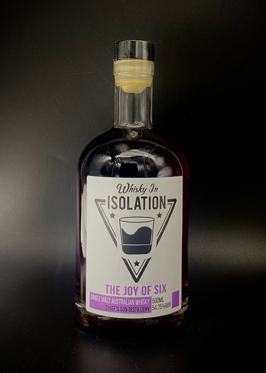 Horny Pony  Chief's Son 'The Joy of Six' Whisky in Isolation 54.25%ABV 30ml