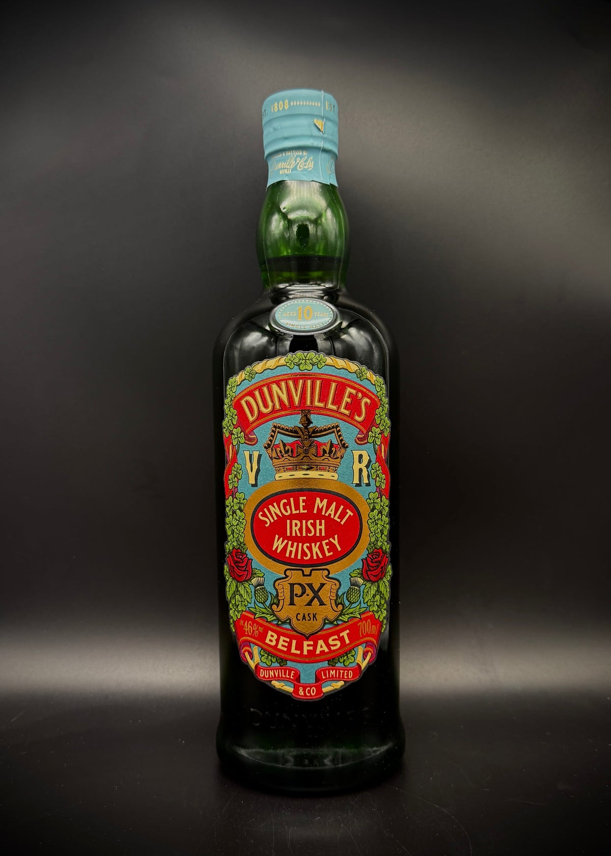 Horny Pony  Dunville's 10y/o PX Finish Irish Single Malt Whiskey 46%ABV 30ml