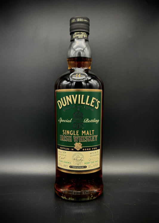 Horny Pony  Dunville’s 14y/o Pedro Ximénez Single Cask #1753 T.W.C. Irish Single Malt Whiskey 57.7%ABV 30ml