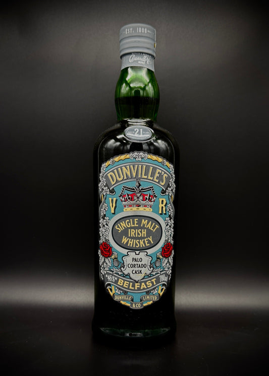 Horny Pony  Dunville's 21 Year Old Palo Cortado Cask Finish Irish Single Malt Whiskey 46%ABV 15ml / 30ml