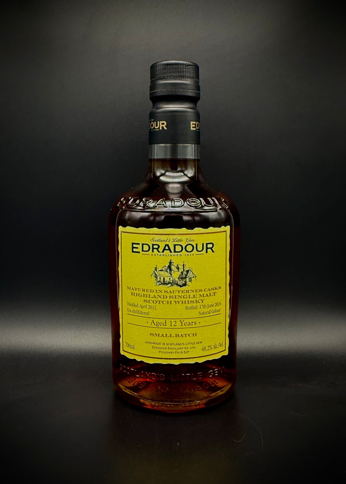 Horny Pony  Edradour 12y/o 2012 Sauternes Cask 48.2%ABV 30ml