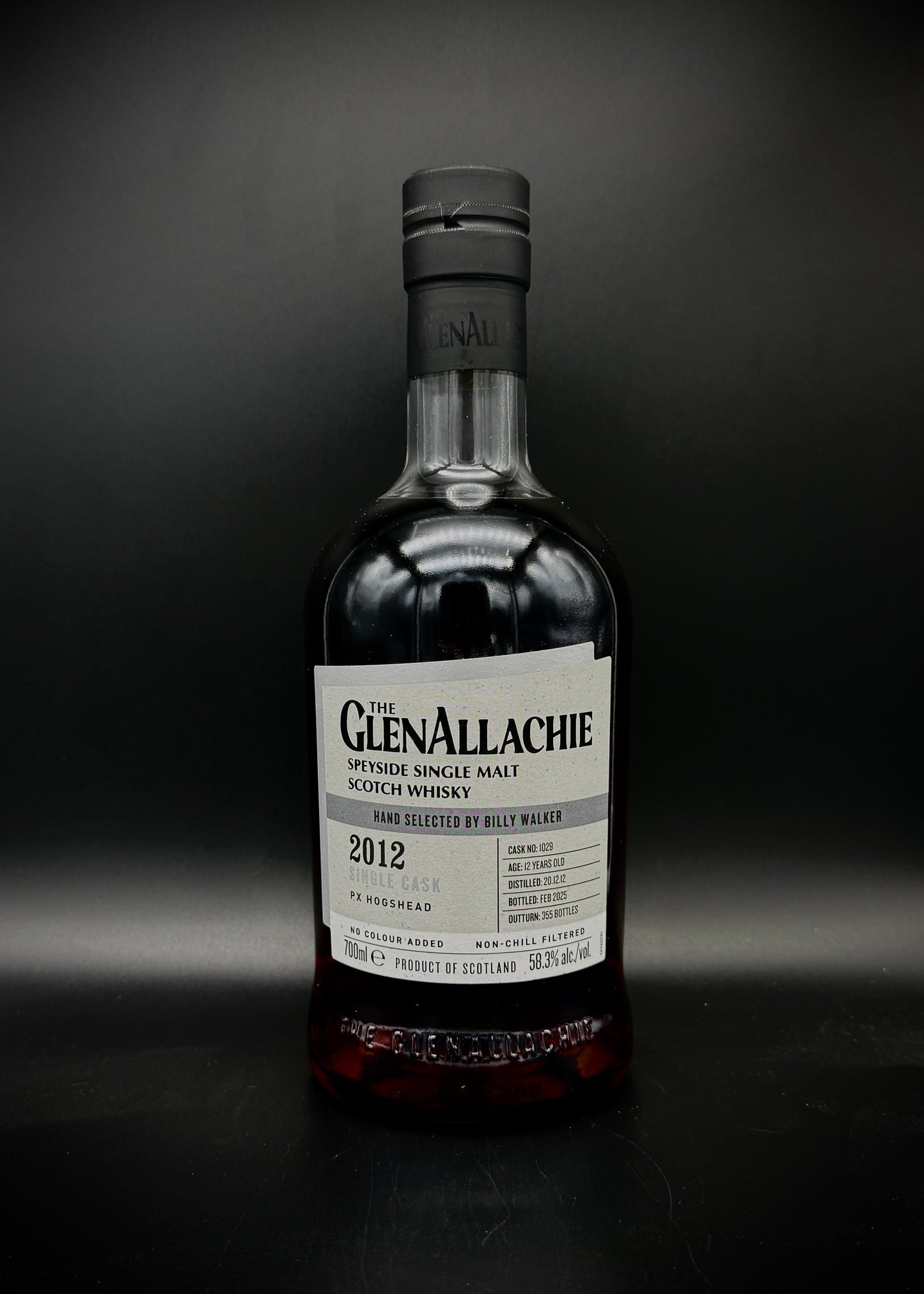 Horny Pony  Glenallachie 12y/o 2012 PX Cask#1029 58.3%ABV 30ml