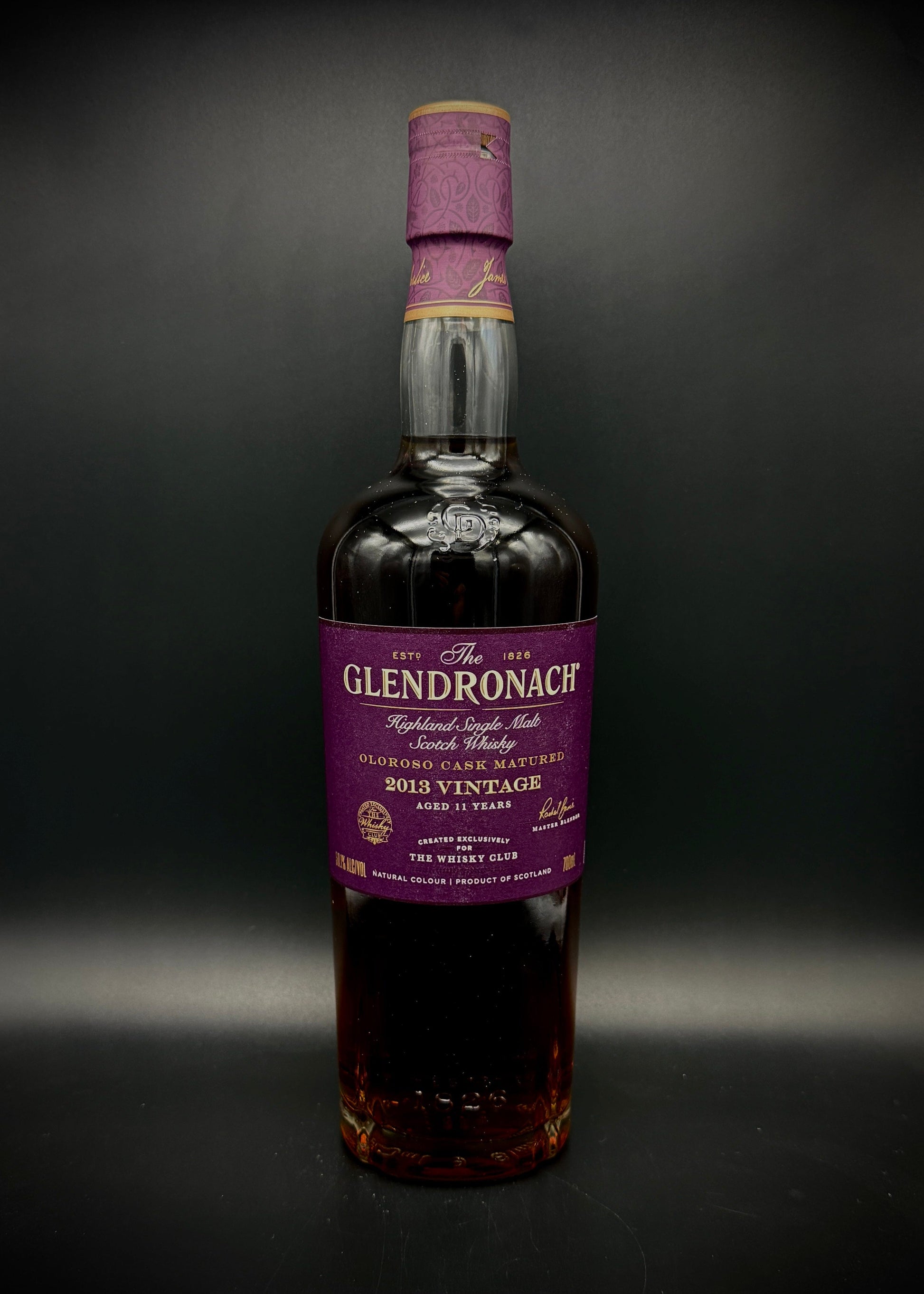 Horny Pony  Glendronach 11y/o 2013 Oloroso Cask Matured The Whisky Club 50.1%ABV 30ml