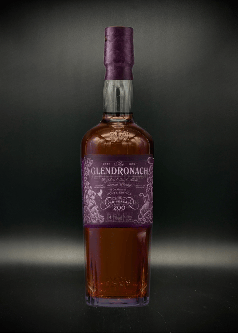 Horny Pony  Glendronach 14y/o Boynsmill 200th Anniversary Edition 46.8%abv 30ml