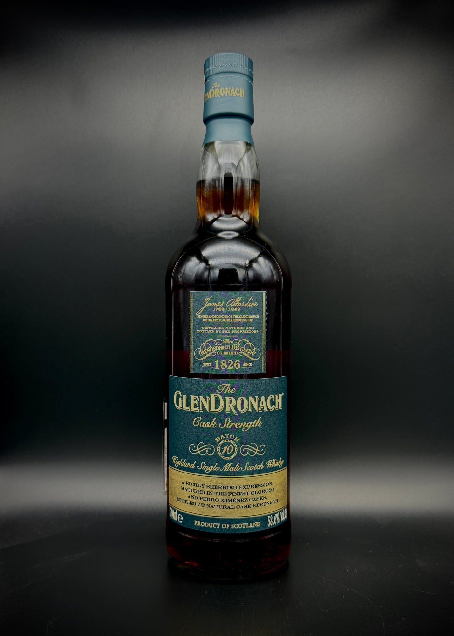 Horny Pony Glendronach Cask Strength Batch 10 58.6%ABV 30ml