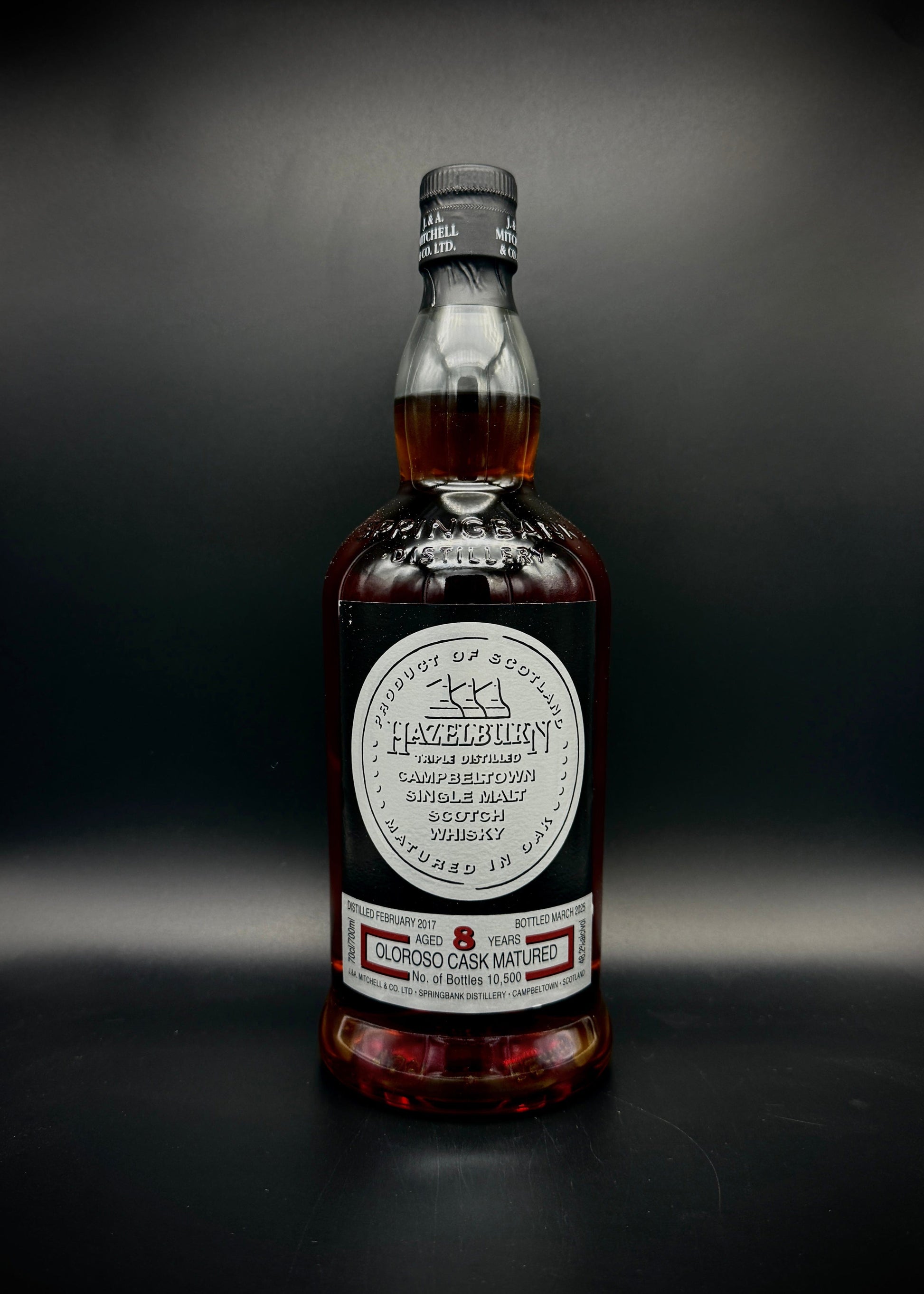 Horny Pony  Hazelburn 8y/o 2017 Oloroso Cask Matured (2025 Release) 48.2%ABV 30ml