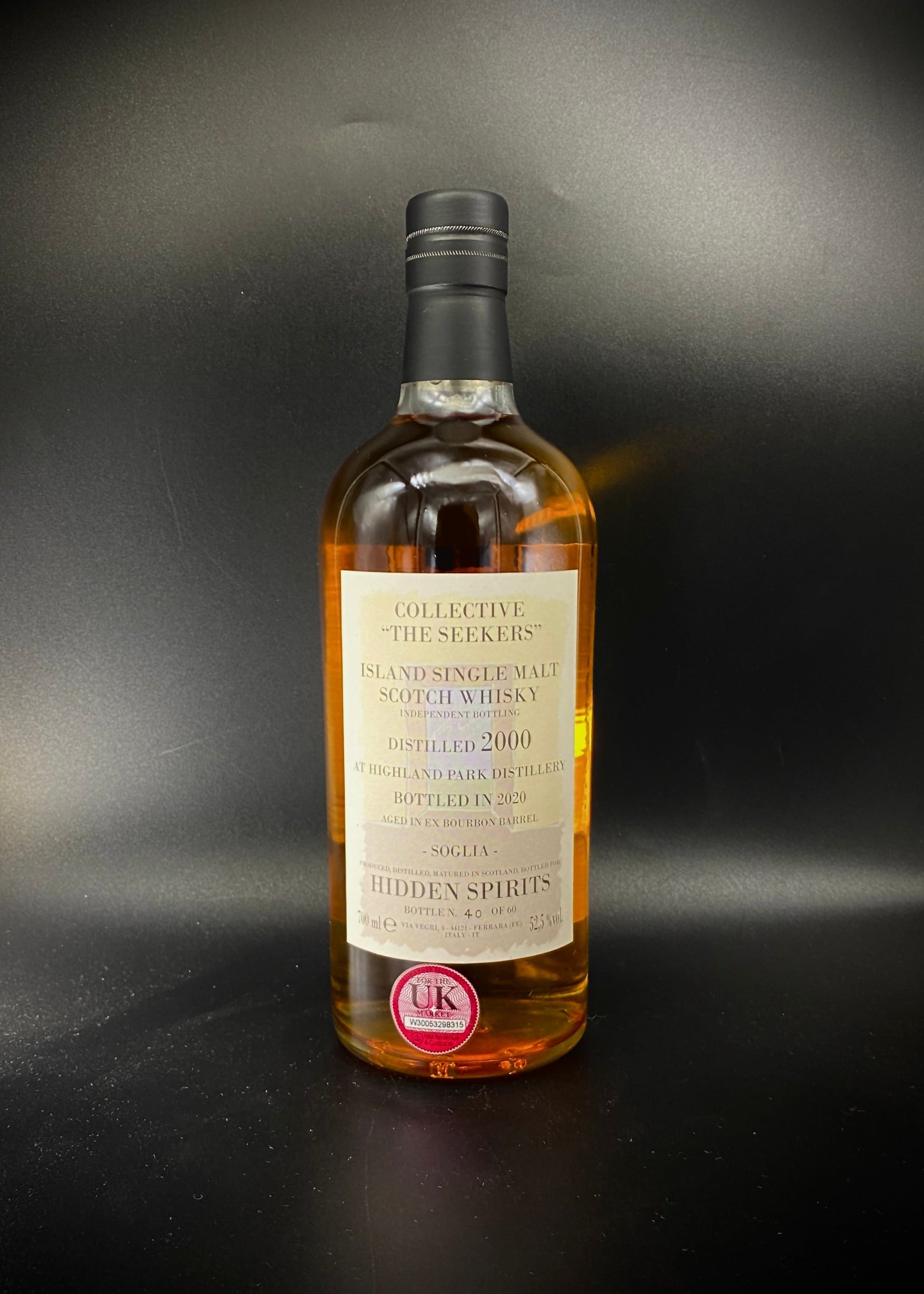 Horny Pony  Highland Park 20y/o 2000 'The Seekers' Hidden Spirits 52.5%ABV 15ml / 30ml