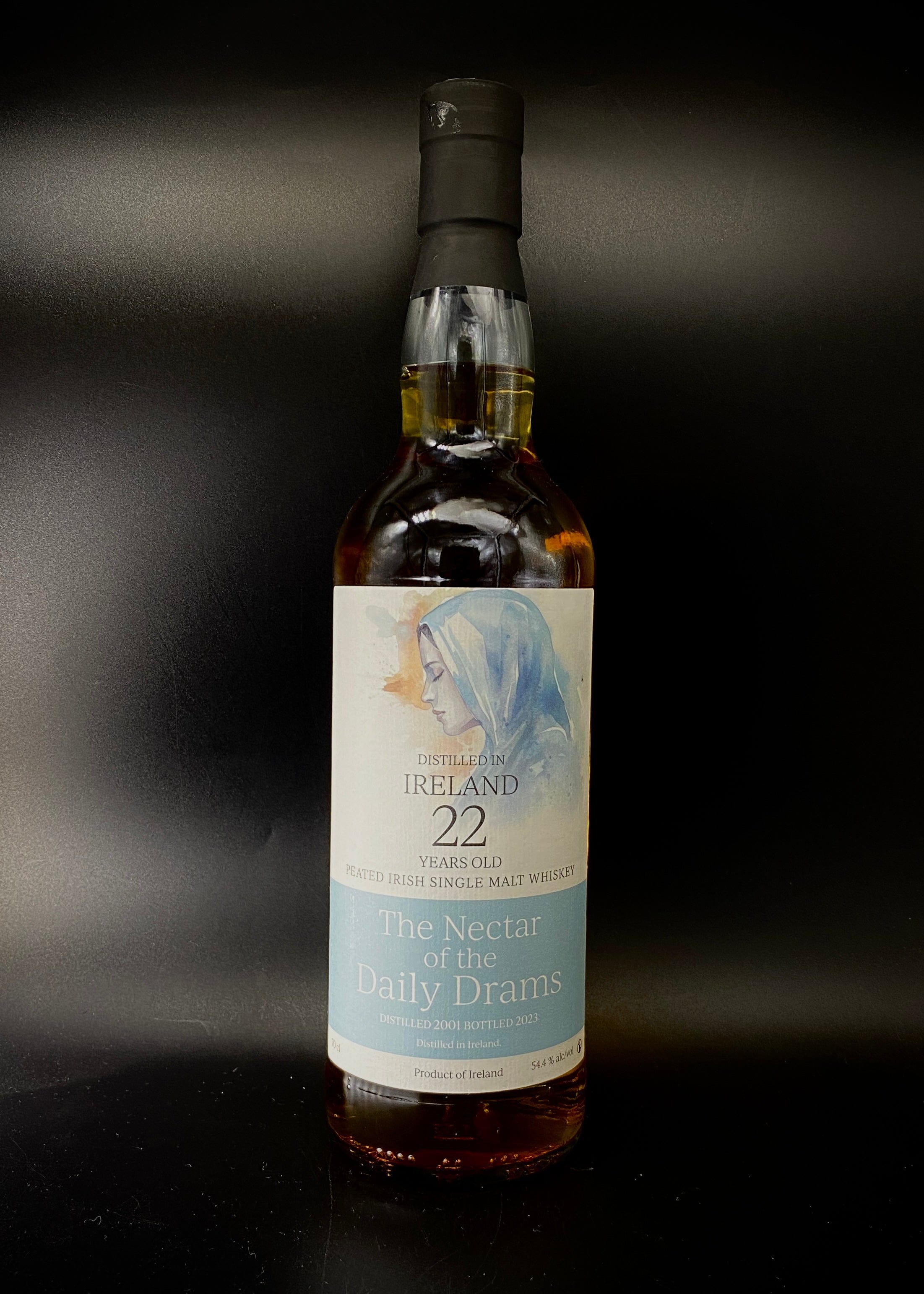 Ireland 22y/o (Blue 'Maria' Label) Peated Irish Single Malt Whiskey Ne ...