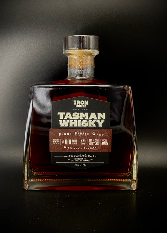 Horny Pony  Iron House Tasman Pinot Finish Cask Whisky 47%ABV 30ml
