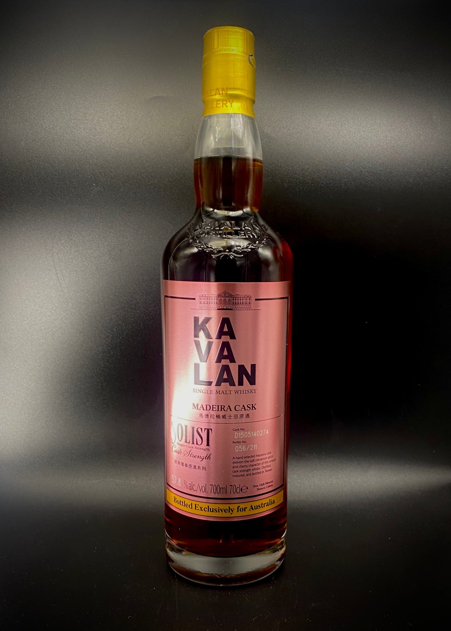 Horny Pony Kavalan Solist Madeira Cask#D150514027A 57.8%ABV 30ml