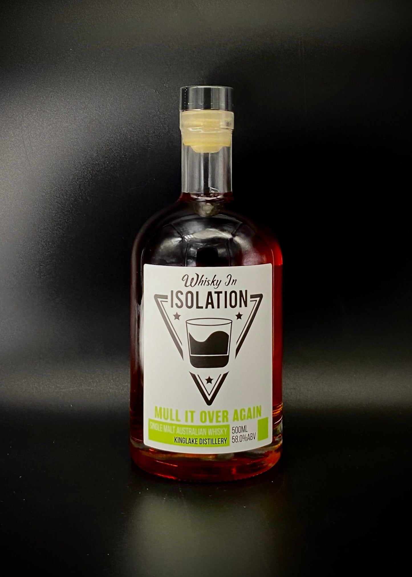 Horny Pony  Kinglake "Mull it over again" Whisky in Isolation 58%abv 30ml