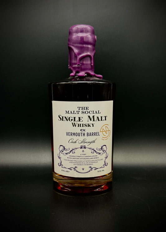 Horny Pony  Kinglake Single Malt Vermouth Finish The Malt Social 61%ABV 30ml