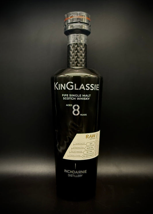 Horny Pony  Kinglassie 8y/o Raw Peated Inchdairnie Distillery 46.3%ABV 30ml