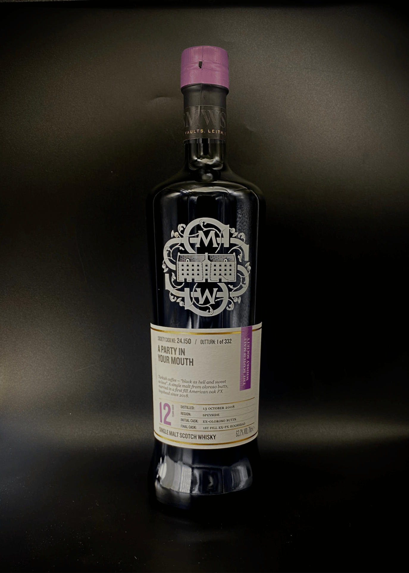 Horny Pony  Macallan 12y/o SMWS 24.150 'Party in Your Mouth' 63.7%ABV 30ml