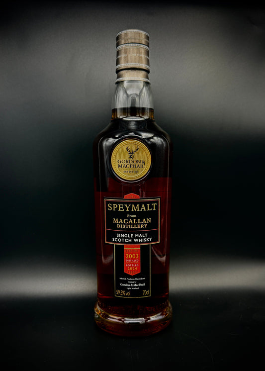 Horny Pony Macallan 21y/o 2003 Speymalt Gordon & MacPhail 59.5%ABV 15ml / 30ml