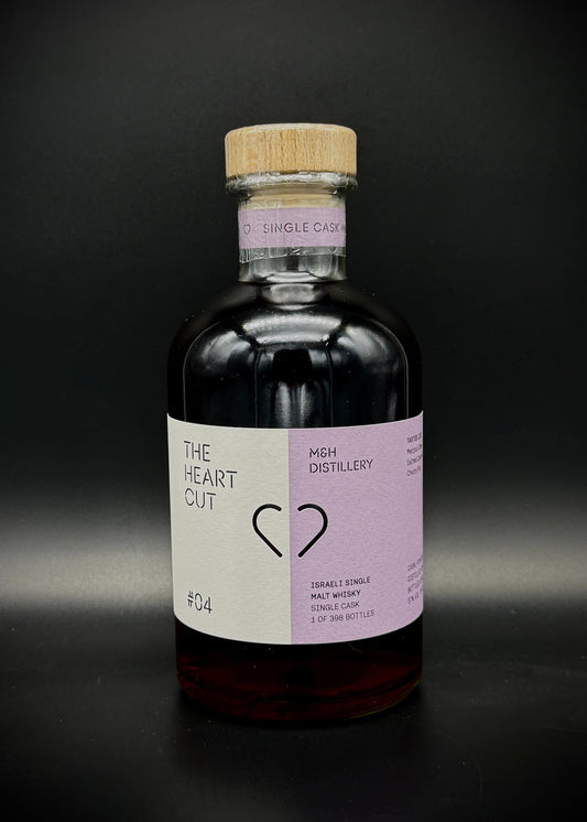 Horny Pony  Milk & Honey Pomegranate Wine Cask The Heart Cut #4 Israeli Single Malt Whisky 57%ABV 30ml