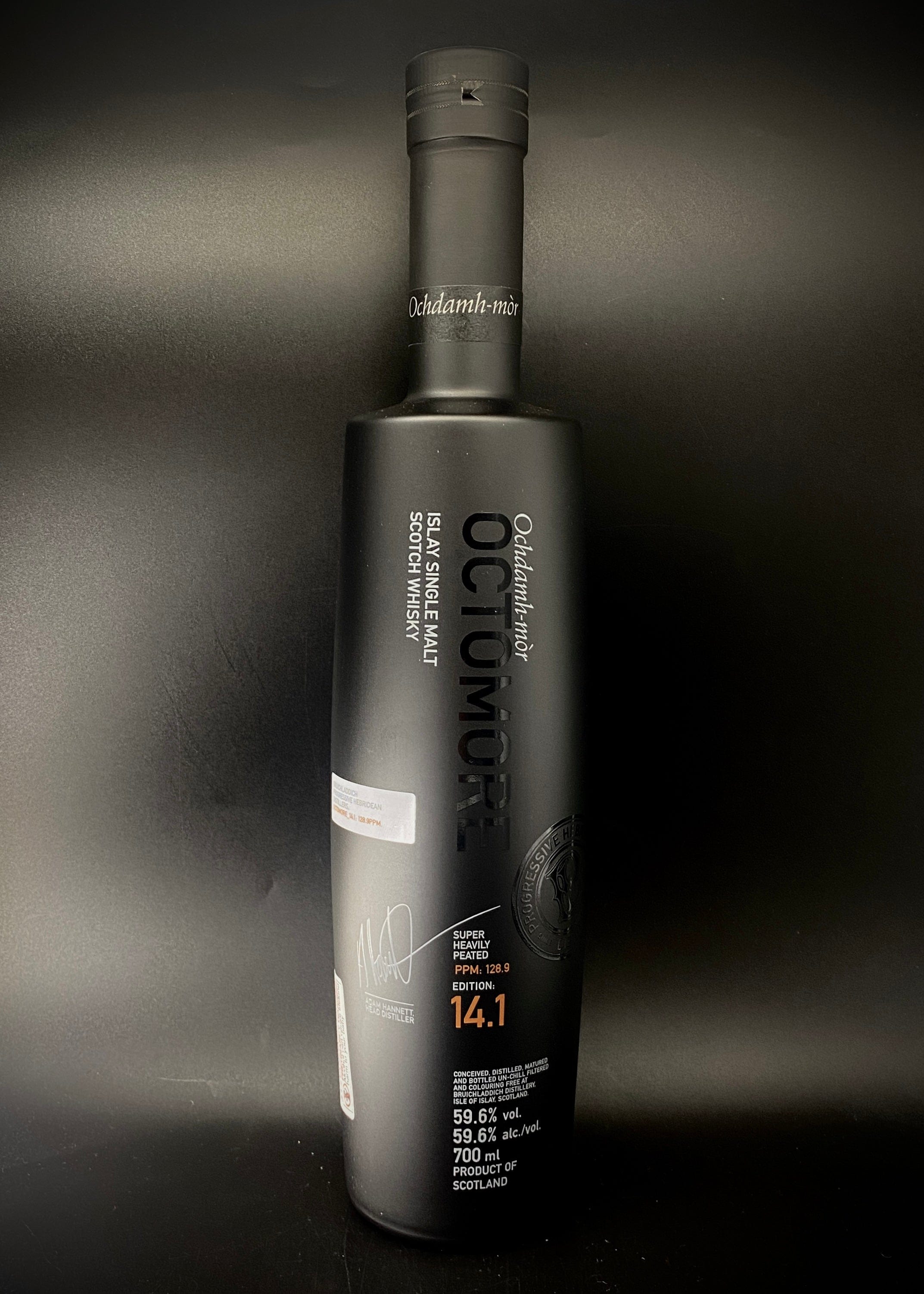 ウイスキー Octomore 14.1 700ml 59.6% Bruichladdich Octomore 14.1 Single Malt Scotch | Total Wine