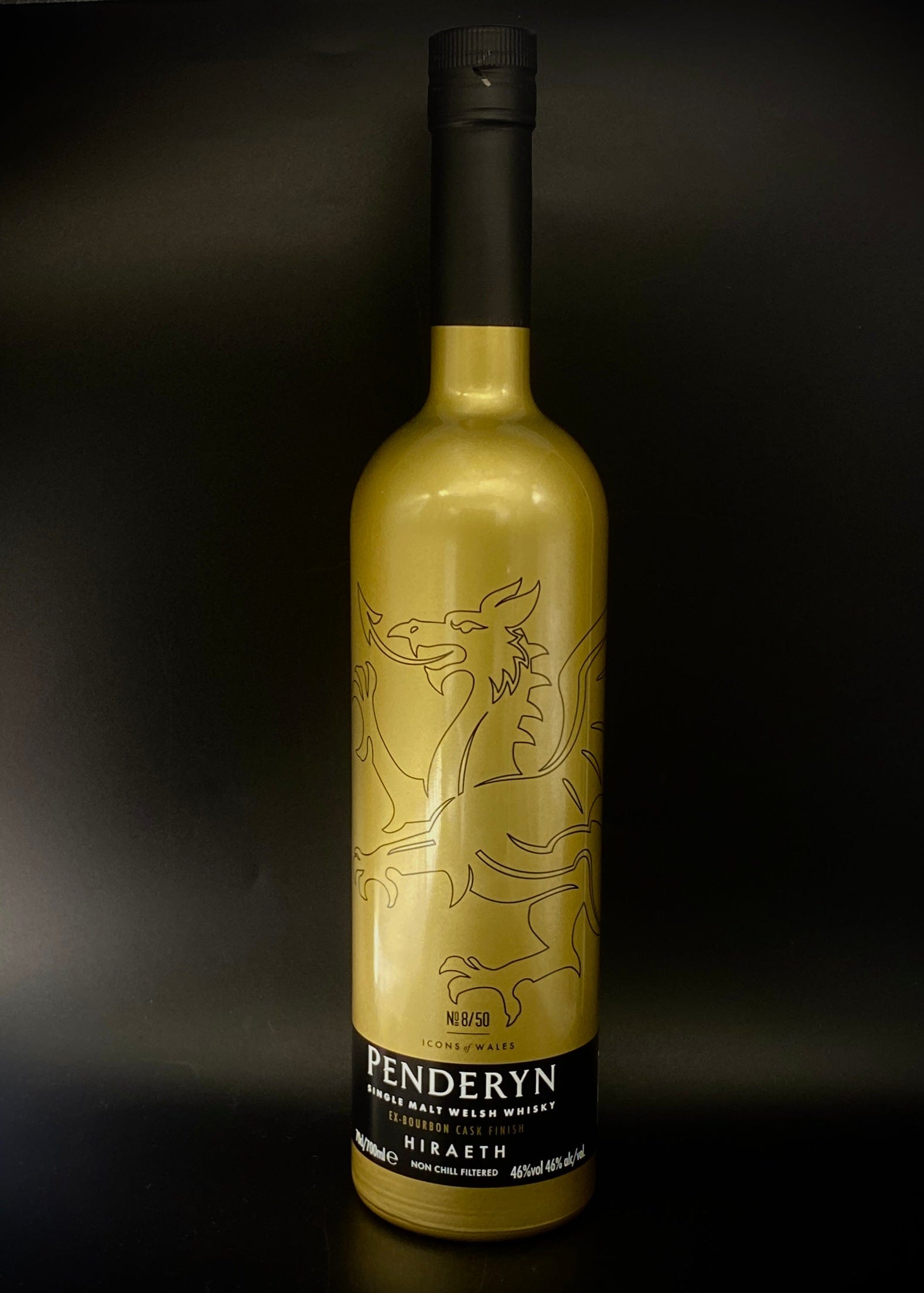 Horny Pony  Penderyn Hiraeth 'Icons of Wales' #8 Single Malt Welsh Whisky 46% 30ml