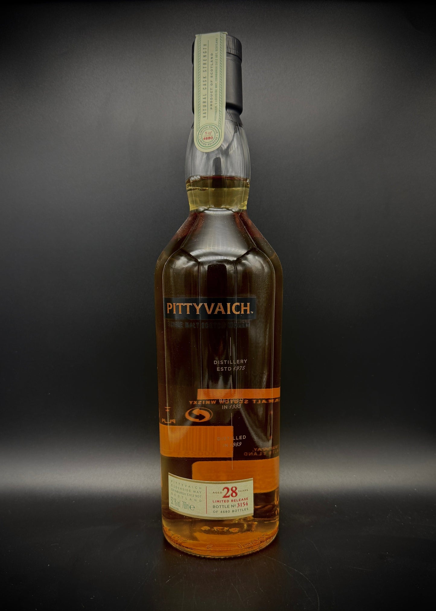 Horny Pony  Pittyvaich 28y/o Special Release 2018 52.1%ABV 30ml