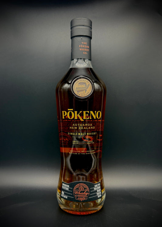 Horny Pony  Pokeno First Filled Cask The Whisky Club N.Z. Single Malt Whisky 48.2%ABV 30ml