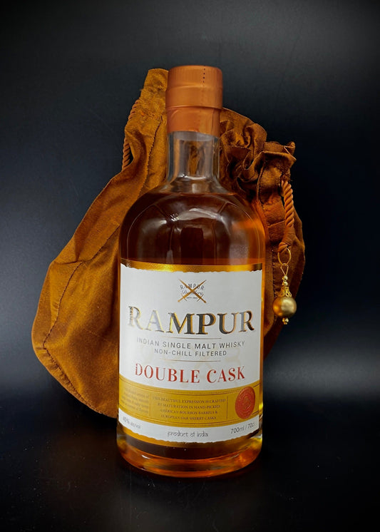 Horny Pony  Rampur Double Cask Single Malt Whisky 45%abv 30ml