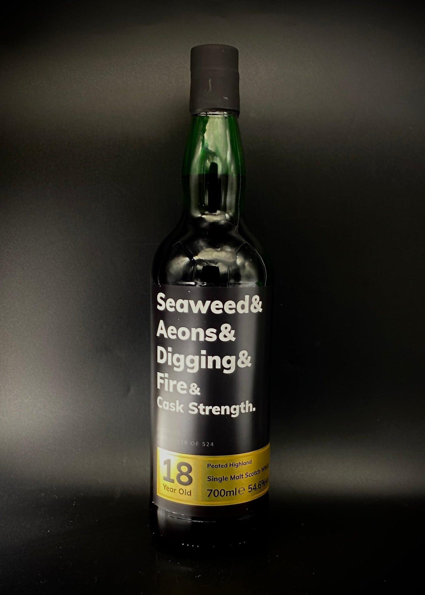 Horny Pony  Seaweed & Aeons & Diggings & Fire 18y/o Cask Strength Peated Highland Single Malt 54.6%ABV 30ml
